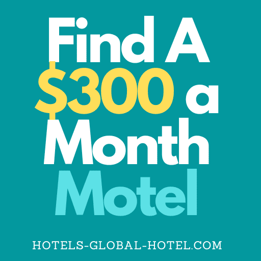 $300 a Month Motel