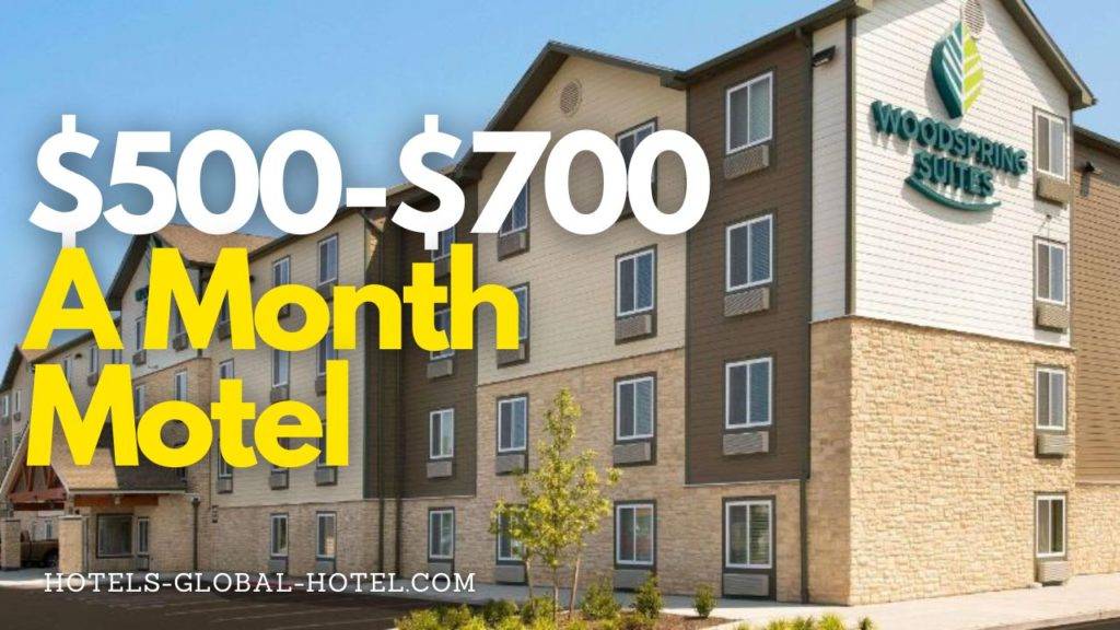 $500-$700 A Month Motel