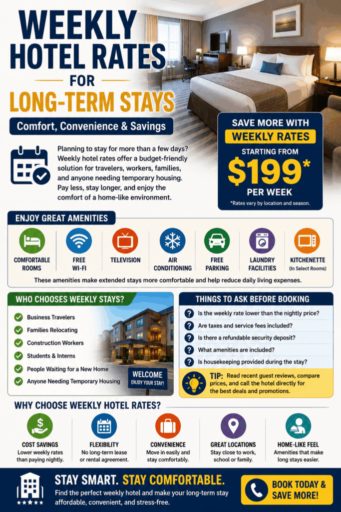 Weekly Hotel Rates