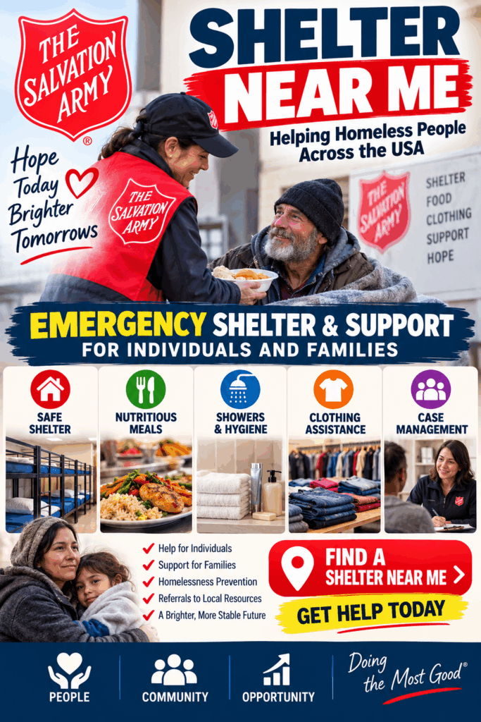 Salvation Army Shelter Near Me