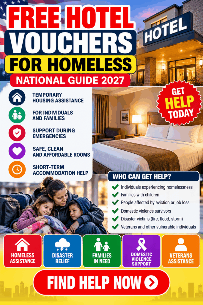 Free Hotel Vouchers for Homeless